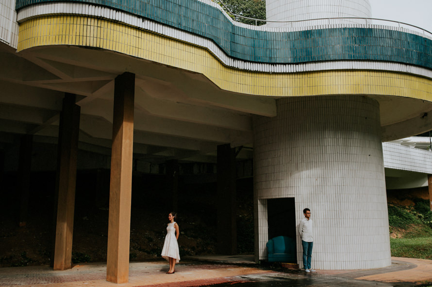 Derrick + Lynn // Abandoned Sports Complex Adventure
